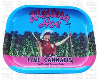 Western Hoe - Rolling Tray - Kill Your Culture
