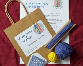 Beginners tablet weaving kit