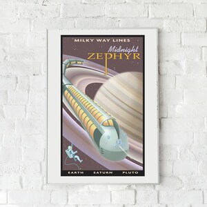 Travel to Saturn aboard the Midnight Zephyr