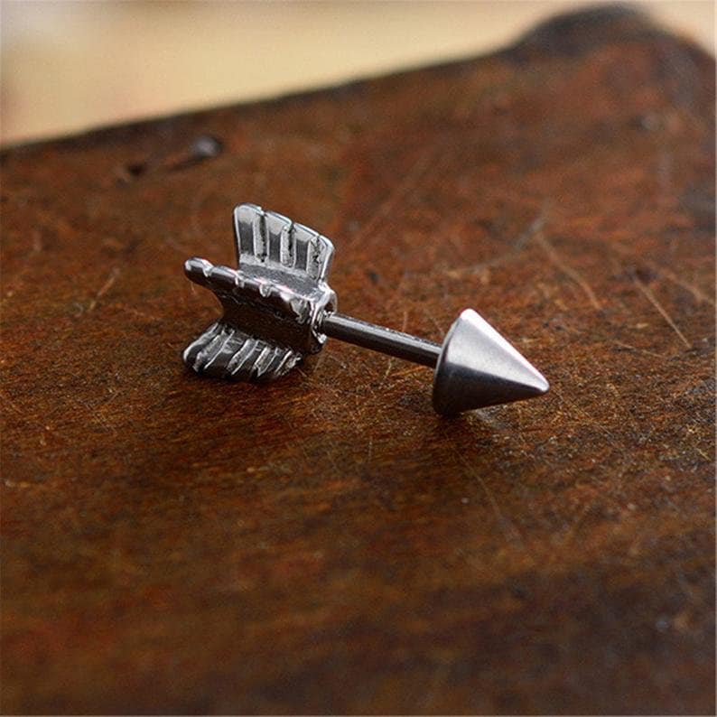 arrow earrings,Cartilage Earring 16g Helix Earring Helix Piercing Cartilage stud Cartilage Piercing