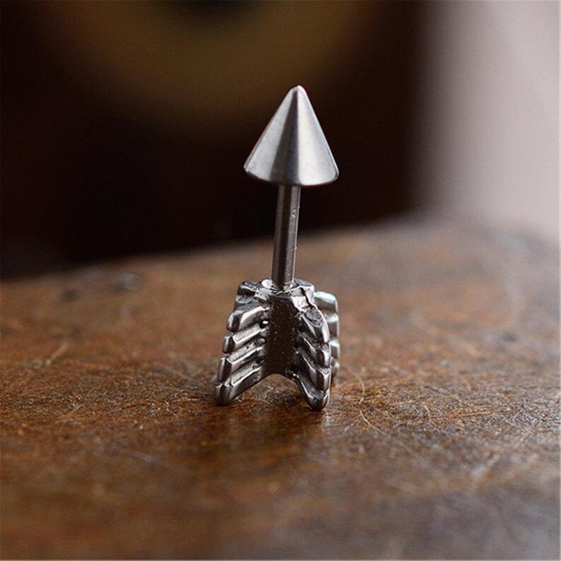 arrow earrings,Cartilage Earring 16g Helix Earring Helix Piercing Cartilage stud Cartilage Piercing