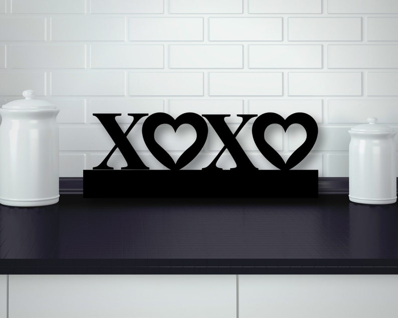XOXO Wall Art XOXO Letters XO Wall Decor Valentine's Etsy