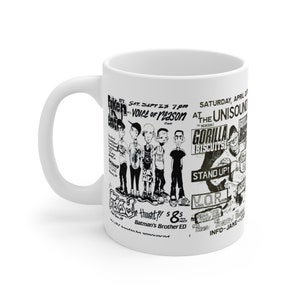 Unisound Reading PA Punk Hardcore Shows Mug 11oz