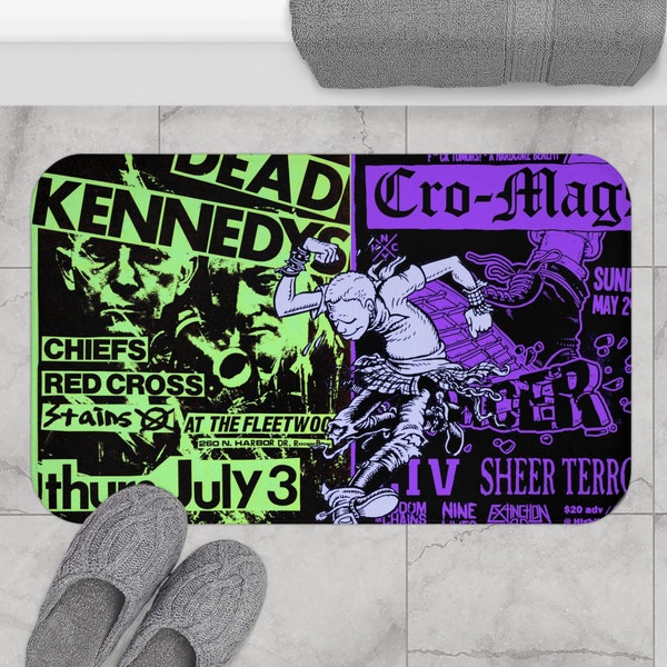 Punk & Hardcore Bath Mat