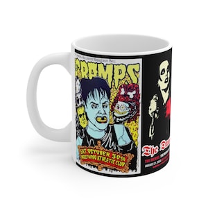 Punk & Death Rock Show Flyer #1 Mug 11oz