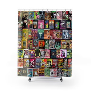 Punk & Hardcore Show Flyer Shower Curtain