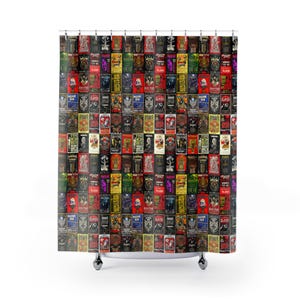 Death & Black Metal Shower Curtain
