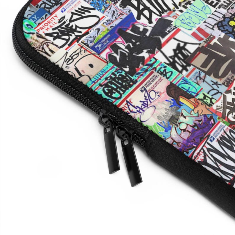 Computer Sticker Sleeves Graffiti Stickers Laptop Sleeve - Etsy