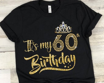 60 birthday shirts for her