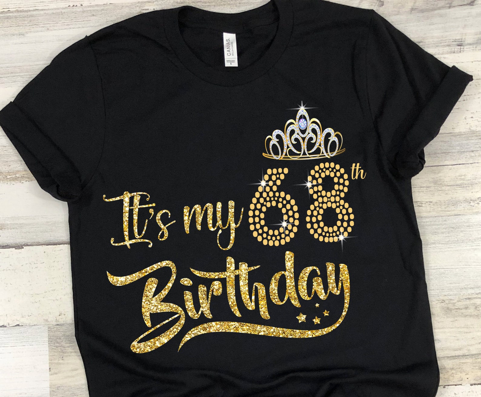 It's My 68th Birthday T-shirt 68 years old 1952 Birthday | Etsy