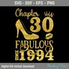 Chapter 46 Fabulous Since 1978, 46 Years Old Birthday SVG, Born in 1978 ...