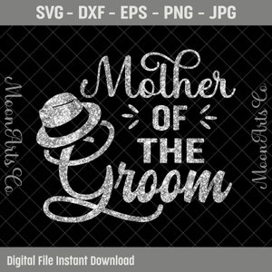 Mutter des Bräutigams SVG Vektor Schnittdatei, Bräutigam Mom svg, Hochzeitsfeier Schnittdatei Bräutigam Squad Svg, Bräutigam Mama Silhouette SVG