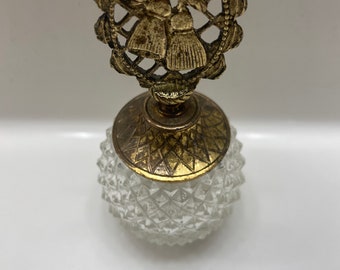 vintage ornate perfume bottle