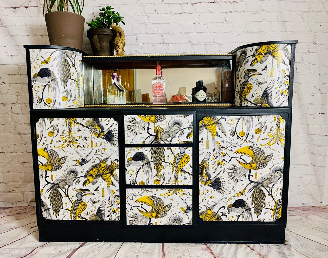 Impresionante aparador upcycled gabinete de bebidas con Emma | Etsy