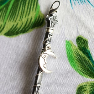 Moon mini spoon pendant jewelry, Moon charm mini spoon pendant, Moon shovel, Outer space moon Mini Spoon