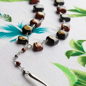 Forgive me for I have sinned necklace, mini spoon pendant necklace with Jesus, angel, and pasture charms, mother Mary mini spoon necklace