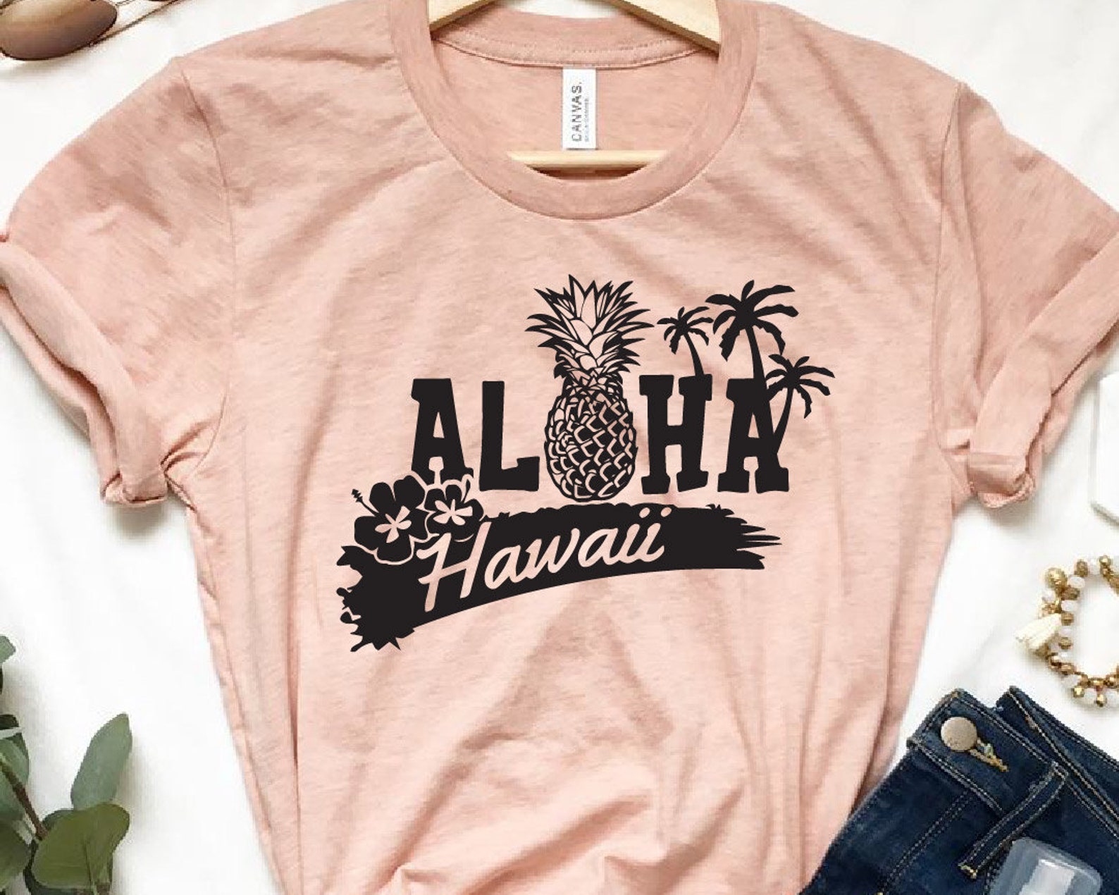 Aloha Hawaii SVG Monogram Clipart Digital Clip Art - Etsy