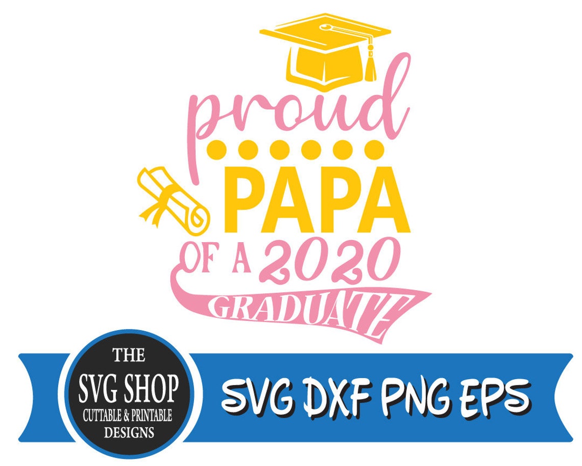 Download Proud Papa Of A 2020 Graduate silhouette Digital design ...