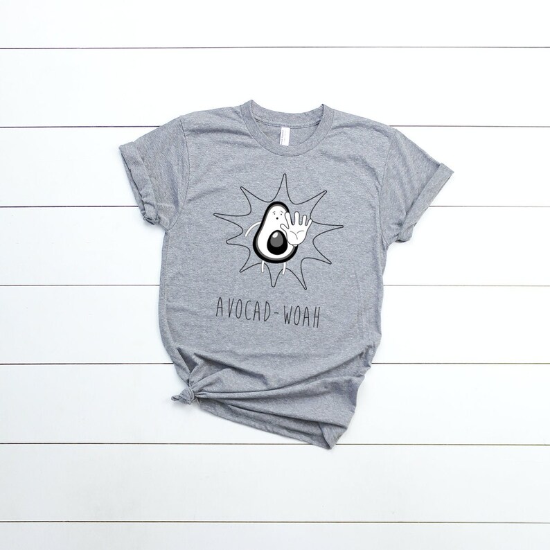 funny avocado t shirt