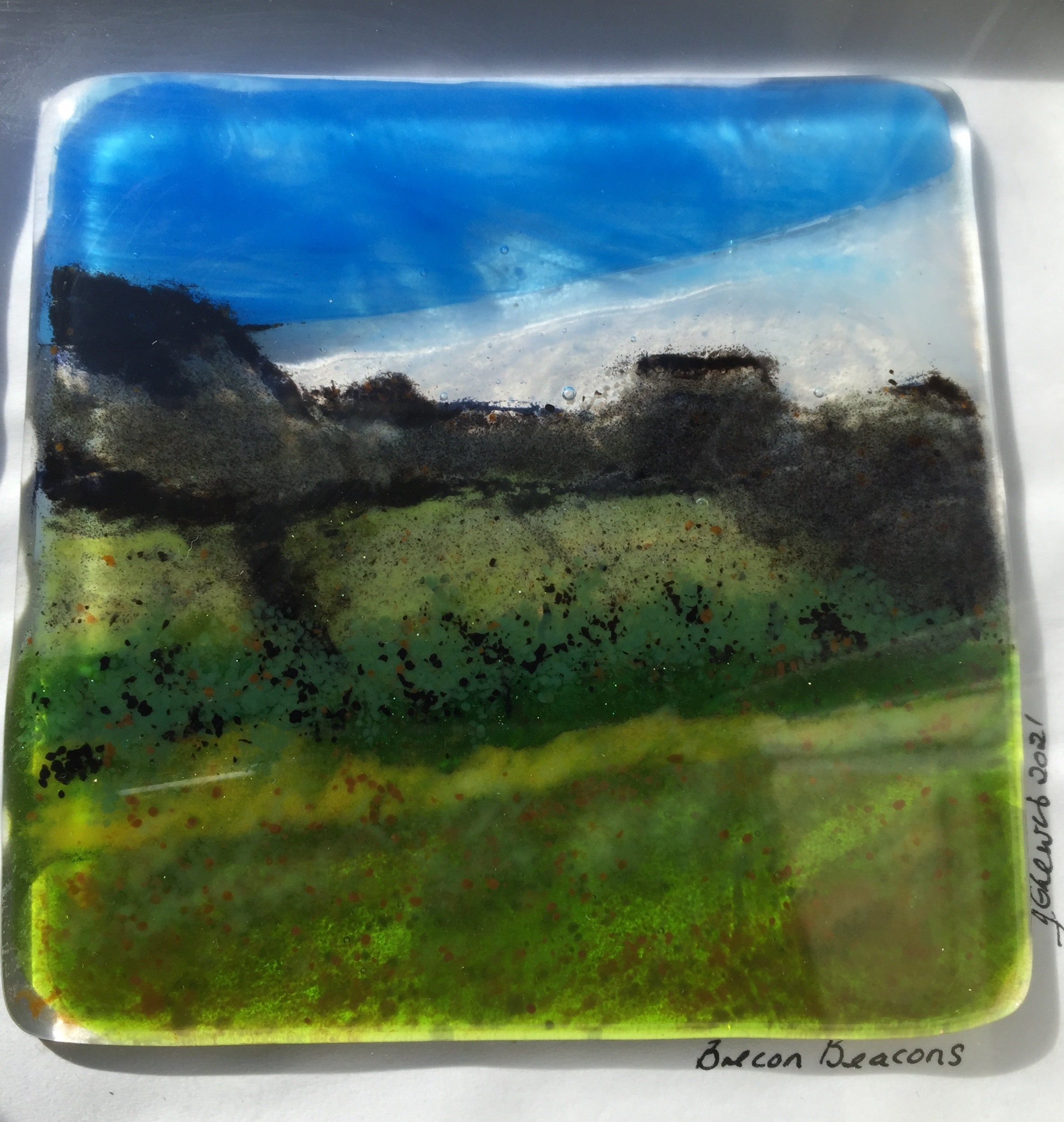 Artisan Fused Glass Handmade Glass Art Brecon Beacons Etsy UK