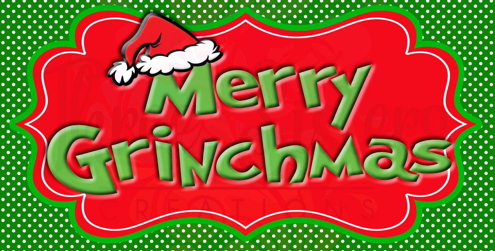 Merry Grinchmas Sign Printable