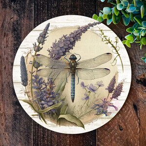 Dragonfly sign, Metal Dragonfly sign, Dragonfly gift, Vintage style, Dragon fly, Welcome wreath sign, Front door wreath