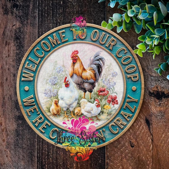 SUPERDANT Segno di Latta con Pollo e Uova Cartello in Metallo con Gallina Decor Targhe in Metallo per La Casa Vintage Poster Da Parete Soggiorno Coffee Bar Decorazione Idilliaca Regalo