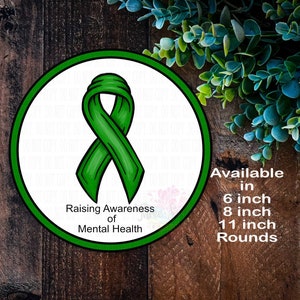 Green Ribbon Pin | Green | Mental Health Awareness Pins by PinMart