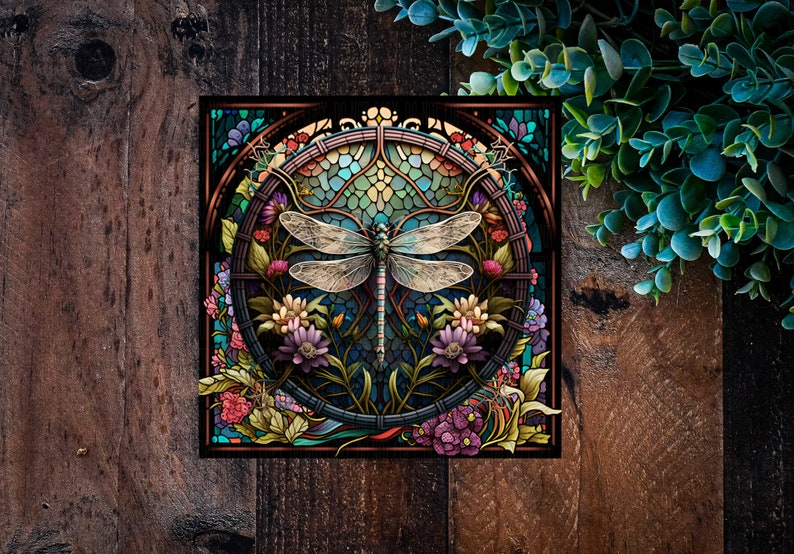 Dragonfly gifts, Dragonfly sign, Art Nouveau Style Dragonfly , Metal Dragonfly, Dragonfly plaque, wreath sign, Front door wreath image 6