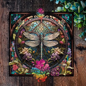 Dragonfly gifts,  Dragonfly sign, Art Nouveau Style Dragonfly , Metal Dragonfly, Dragonfly plaque, wreath sign, Front door wreath