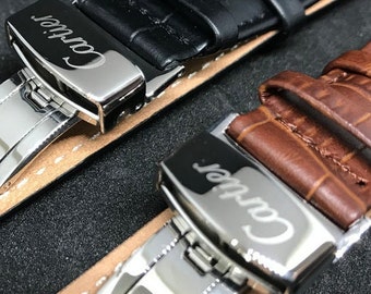 cartier leather watch band