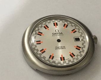 Omega Geneve Dynamic orange \u0026 Black 