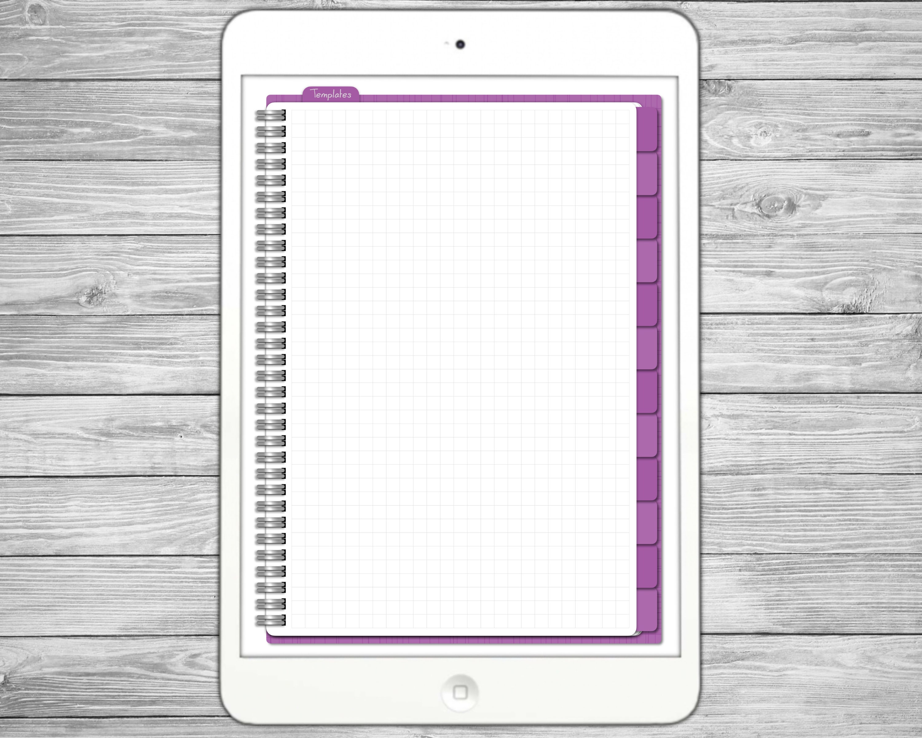Digital Notebook with Tabs for Goodnotes with Hyperlinks Etsy