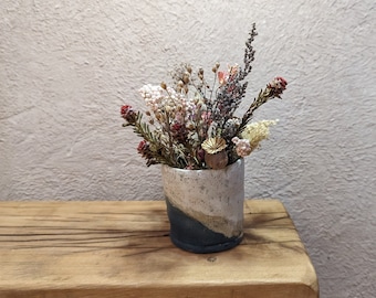 Rustic Ceramic pot, Stoneware pot.