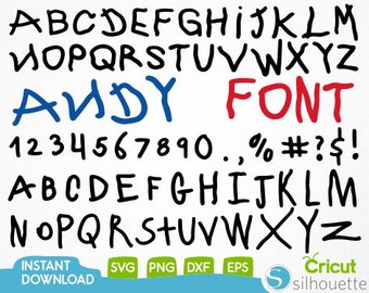 Download Toy Story Font Svg Etsy