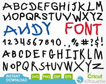 Toy Story Font Etsy