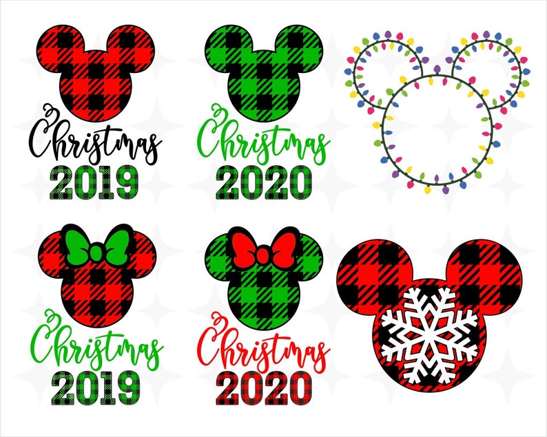 Download Disney Christmas SVG Bundle Christmas Svg Mickey | Etsy