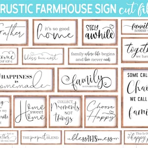 Farmhouse Sign Svg Bundle. Farmhouse Quotes Svg Bundle. Family Quote Svg Bundle. Family Sign Svg bundle. Home Decor Svg designs,Farm Svg