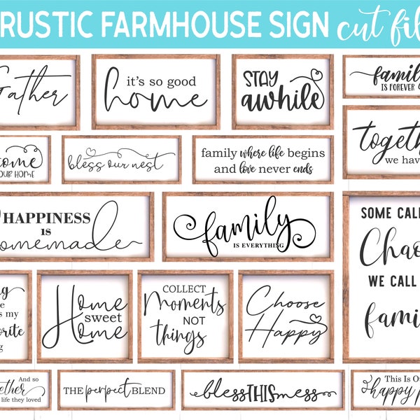 Farmhouse Sign Svg Bundle. Farmhouse Quotes Svg Bundle. Family Quote Svg Bundle. Family Sign Svg bundle. Home Decor Svg designs,Farm Svg