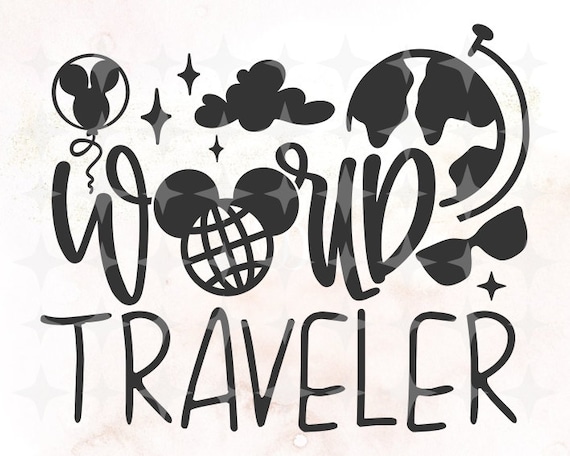 World Traveler Svg Epcot Svg Original Cut File Disney Etsy World Traveler Svg Epcot Svg Original Cut File Disney Etsy