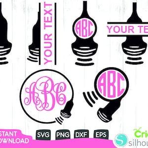 Ultraschall-Sonde Floral Svg, Ultraschall-Sonde Herz Svg, Silhouette, Krankenschwester Svg, medizinische Svg, schneiden Dateien für Cricut, Silhouette, Dxf, Png, Eps