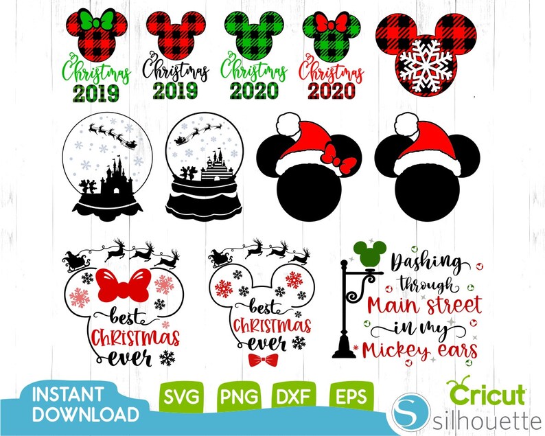 Download Disney Navidad SVG Paquete Navidad Svg Mickey Navidad Svg ...