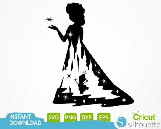 Princess Svg Winter Elsa Svg Olaf Svg Birthday Anna Svg - Etsy UK
