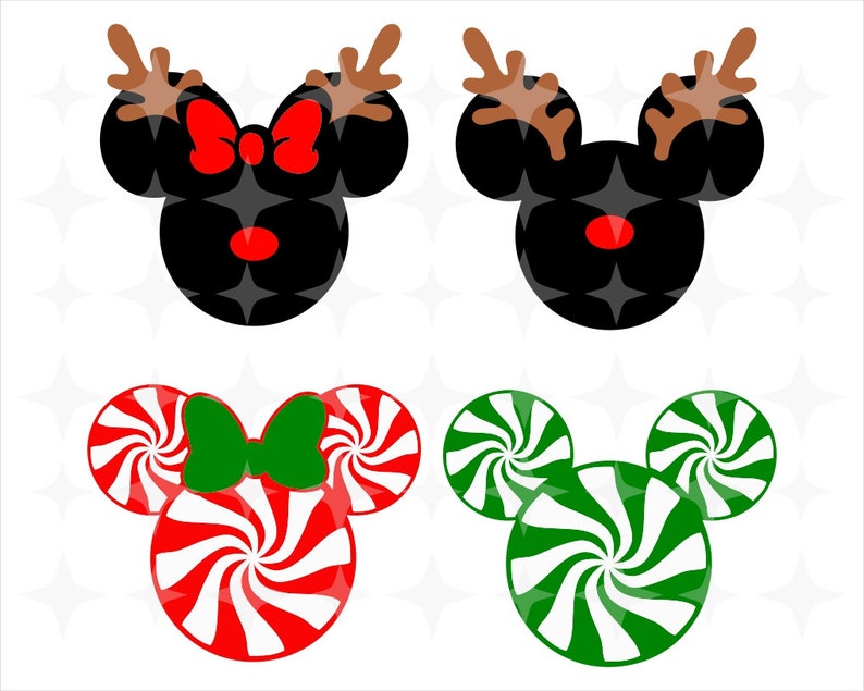 Download Disney Christmas SVG Bundle Christmas Svg Mickey | Etsy