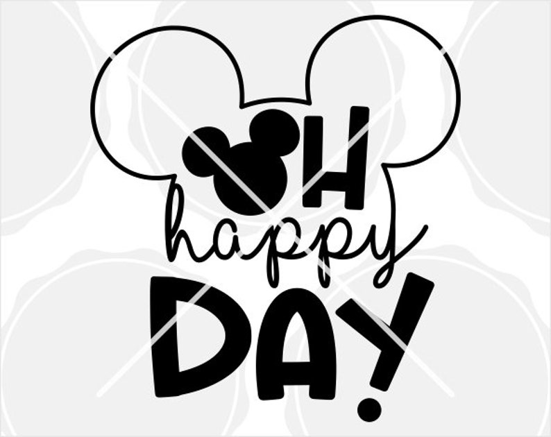 Download Art Collectibles Clip Art Mickey Mouse Svg Disney Disney Svg U2022 Original Cut File U2022 Disney Family Vacation Svg Oh Happy Day Svg Dxf And Png Instant Download Files