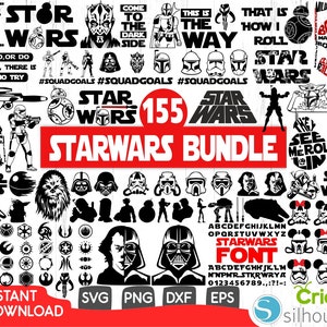 Grote besparing bundel Svg, Star Svg Bundel, Yoda Svg, Wars Charecters Svg, Best Movie Svg, Vader Svg, Star Wars Font Svg, Come To The Dark Side Svg