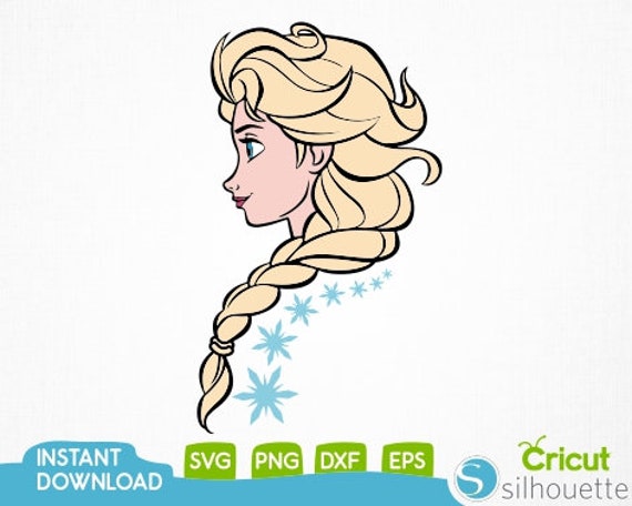 Download Elsa Frozen Svg Vector File Frozen Clipart Instant Etsy