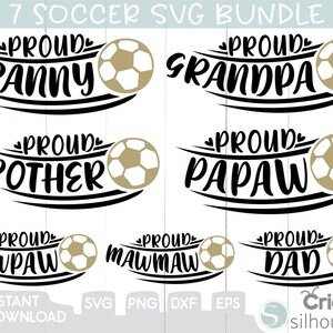 Proud Soccer Svg, Soccer Dad Svg, Ball Granny, Dad Svg, Soccer Svg, Parent Svg, Sports Svg, Team Svg, Png,Cricut Cut Files,Digital Downloads
