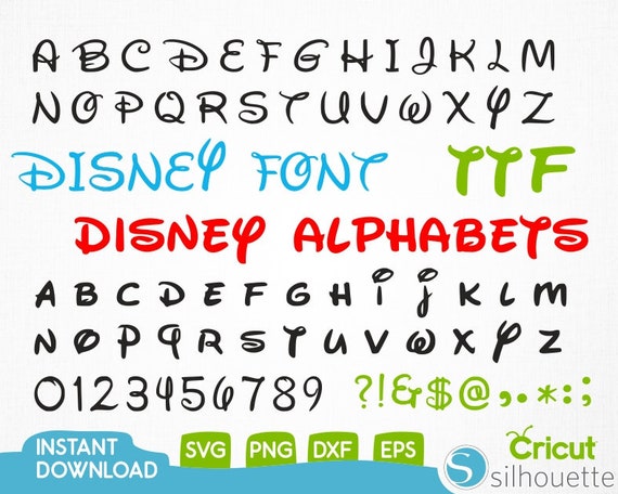 Disney Font Svg And Ttf Includestar Wars Font Svgtrolls Font Etsy 日本