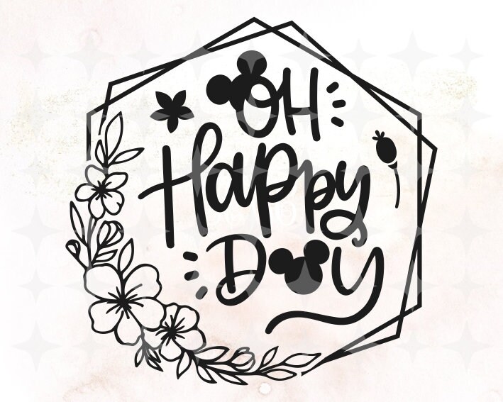 Disney Oh Happy Day Epcot Svg Original Cut File Disney Etsy Disney Oh Happy Day Epcot Svg Original Cut File Disney Etsy